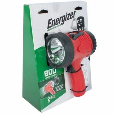 Linterna De Mano Recargable Energizer 600 Lúmenes 165255 2 Modos Rojo - Imagen 1 de 4