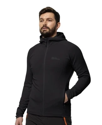 Chaqueta polar con capucha Jack Wolfskin Baiselberg para hombre L carbón SKU 1710541 Foto 1 de 4