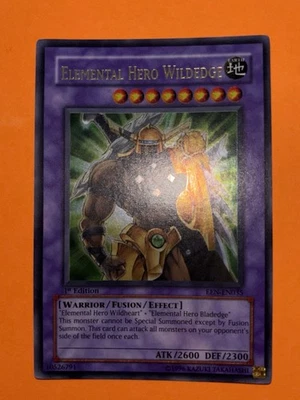 Elemental HERO Wildedge EEN-EN035 Ultra Rare 1st Edition NM/M Near Mint/Mint - Image 1 of 4