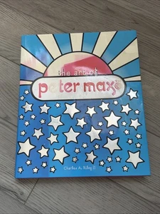 Vintage Collector The Art of Peter Max Charles A.Riley II HB/DJ CoffeeTableBook - Picture 1 of 5