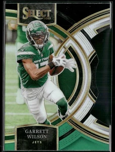 2023 Panini Select #115 Garrett Wilson Black and Green Prizms Die Cuts - Bild 1 von 2