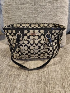 COACH Tote Bag Signature Canvas Pattern No. C1280-F19249 - Picture 1 of 15