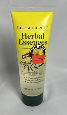 Vintage-Clairol Herbal Essences Natural Volume Body Boosting gel-Organic Herbs - Image 1 of 2