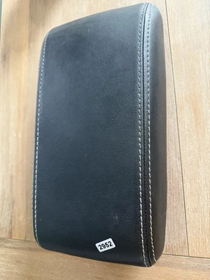 2006-2011 Mercury Milan Center Console Black Leather Armrest Lid Storage OEM - Imagem 1 de 4