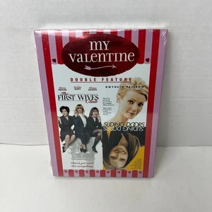 My Valentine DVD 1996 Double Feature The First Wives Club Sliding Doors New - Imagen 1 de 10