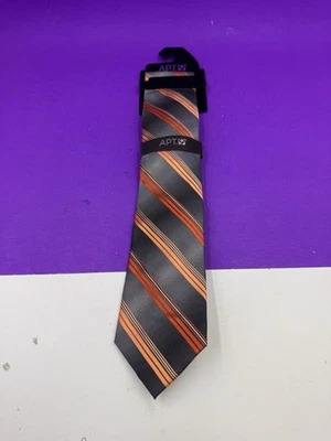 Novo Apt. Gravata masculina listrada 9 - Imagem 1 de 4
