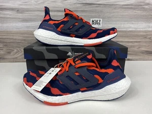 Women's Adidas Ultraboost 22 Marimekko Navy Orange White | size 8 | GZ4794 - Picture 1 of 10