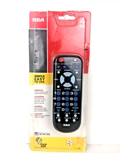 Control remoto universal RCA 4 controles de dispositivo TV SAT/CBL VCR DVD modelo RCR504BZ - Imagen 1 de 5