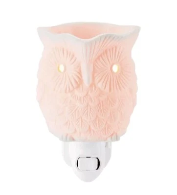 Scentsy White Whoot Hoot Owl Mini Warmer For Fall, Autumn - Image 1 of 4