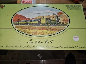 BACHMANN JOHN BELL STEAM ENGINE AND PASSENGER CAR SET, SEE VIDEO/PICS - Picture 1 of 14