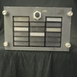 Exit Door Warning Annunciator; MPN 75-0038-15; S/N 643; SERVICEABLE - Picture 1 of 7