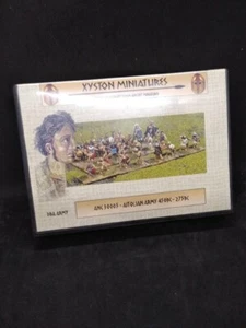 Xyston Miniatures DBA Mini 15mm Aitolian Army 450 BC - 275 BC (SEALED) - Picture 1 of 2