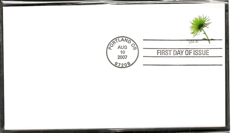 US SC # 4176 Flowers ( Chrysanthemum ) FDC. Ready For Cachet. - Image 1 of 1