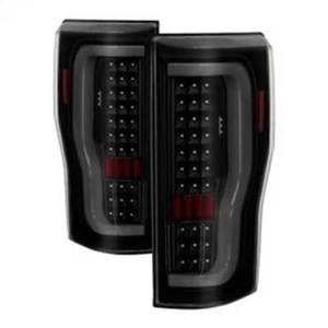 Spyder Tail Light Set - LED Tail Lights - Black Smoke - Picture 1 of 18