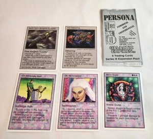 Persona Galactic Empires 5 Card Booster Expansion Pack Series IX - Picture 1 of 2