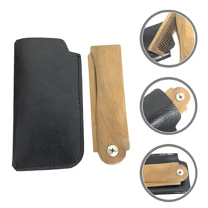 Zusammenklappbarer Bartkamm Fall Effective Comb Professional Mann - Bild 1 von 12