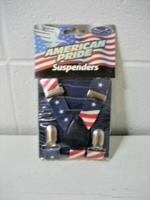 American Pride suspenders by Solaray, brand new - Image 1 of 2