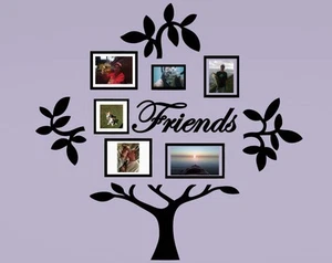Friends Family Tree Vinyl Wall Sticker Decal (D) - Picture 1 of 4