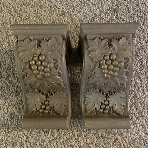 Applique da parete uva siroco interni casa 1649 MCM Hollywood Regency set di 2 - Foto 1 di 16