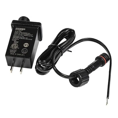 24V 0.5A 12W Class 2 Power Supply Extension Cord, IP44 Raintight LED Transformer - Image 1 of 4