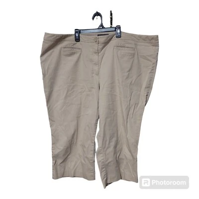 Pantalones Cortos Apostrophe Mujer 26w Beige Foto 1 de 4