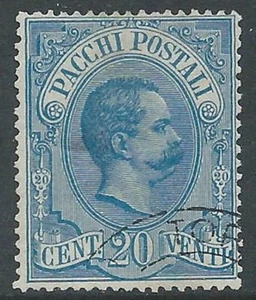 1884-86 REGNO PACCHI POSTALI USATO 20 CENT - PP2 - Picture 1 of 1