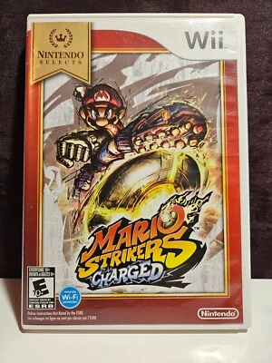 Mario Strikers Charged (Nintendo Wii, 2007) Nintendo Selects, Complete, CIB - Image 1 of 4