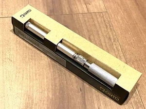 OHTO Mechanical Pencil 0.5mm MS01-SP5-SV White Made In Japan Brass Aluminum - Picture 1 of 12