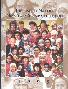 United Nations 1995 New York Stamp Collection-50th Anniversary - Picture 1 of 2