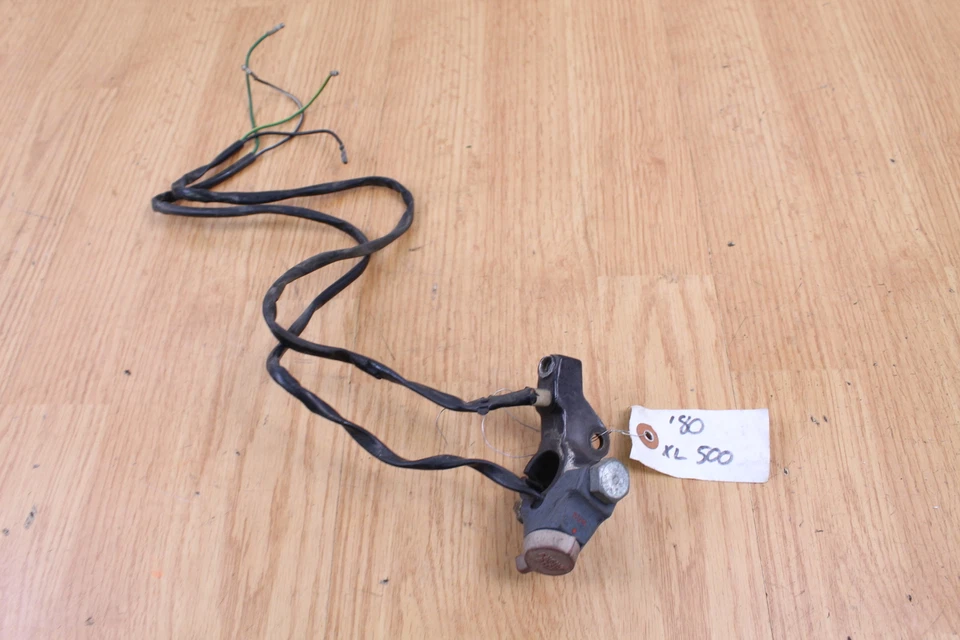 Honda XL500 XL 1979 500 barra interruptor/control y montaje Foto 1 de 4