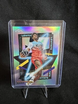2021-22 Topps Chrome Overtime Elite Levitate Alexandre Sarr (LEV-10) - Image 1 of 2