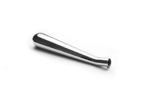"AEW MEGAPHONE EXHAUST MS, CHROME" FIT FOR ROYAL ENFIELD GT 535 - Picture 1 of 1