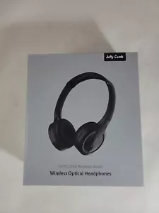 Jelly Comb Wireless Optical TV Headphones with Transmitter and Cables - Picture 1 of 10