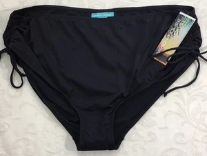 Beach House Damen-Bikinihose schwarz Badeanzug Größe 24W neu mit Etikett $ 49 neu Strand  - Bild 1 von 6
