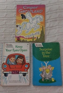 3 Vintage Wonder Books Casper The Friendly Ghost & 2 Easy Reader Stories - Foto 1 di 11