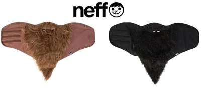 NEFF MEN'S SNOW / SKI BEARDED MASK, BROWN or BLACK, ONE SIZE, BRAND NEW!