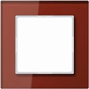 Jung A Creation Rahmen AC581GLRT - 1-fach, Waagerechte/Senkrechte, Glas, Rot Neu - Bild 1 von 24