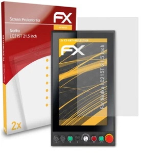 atFoliX 2x Displayschutzfolie für Nodka LC215T 21,5 Zoll matt&stoßfest - Bild 1 von 8