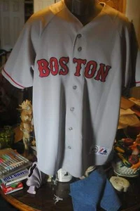 Maglia da baseball Wade Boggs Majestic autografata Boston Red Sox  - Foto 1 di 10
