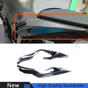 For Kawasaki ZX6R Dry Carbon Fiber Motorcycle Rear Tailstock Side Panel Replace - Picture 1 of 7