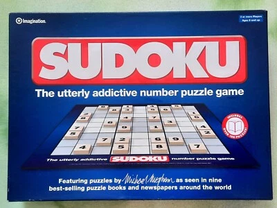 Sudoku Board Game Imagination.Ages 8 & up. 3 or more players. Number Puzzle Game - Image 1 of 4