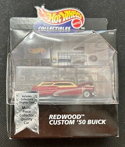 HOT WHEELS 1999 100% COOL COLLECTIBLES SERIES REDWOOD CUSTOM 50 BUICK 1/64 - Picture 1 of 2