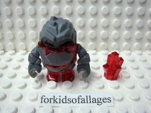 Lego Meltrox Rock Monster Minifigure Trans-Dark Red Power Miners 8961 Pm003 - Picture 1 of 3