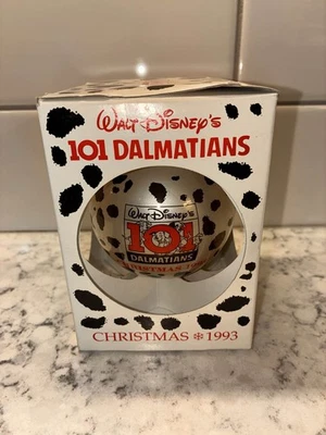 Walt Disney 101 Dalmatians Christmas Ornament 1993 Ball - Image 1 of 4