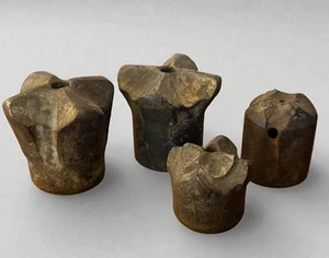 Vintage CARBIDE ROCK CROSS DRILL BITS Mixed Lot Of 4 - Picture 1 of 10