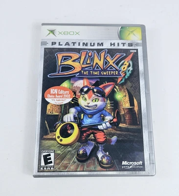 Blinx: Time Sweeper Original Microsoft XBOX Complete with Manual Tested - Image 1 of 4