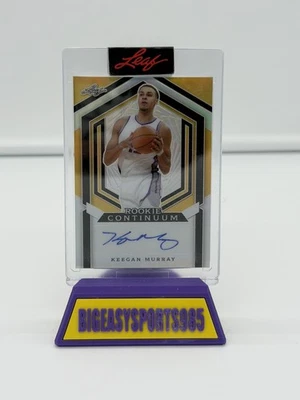 2023 Leaf Good Rookie Continuum Keegan Murray Auto /33 - Image 1 of 2