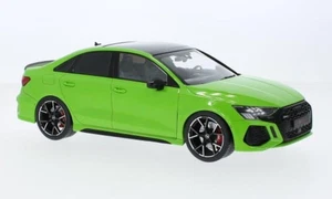 IXO Models Audi RS3 Limousine hellgrün 2022 Maßstab 1:18 MCG18449 Modellauto - Picture 1 of 1