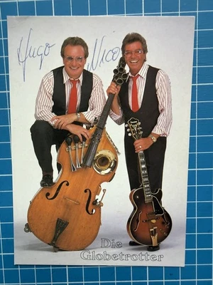 Die Globetrotter - Originalautogramm - Bild 1 von 2