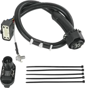 Anhängerkupplung Anhängerkupplung Kabel Stecker Kabelbaum Satz kompatibel mit 2009-2014 Ford F- - Bild 1 von 7